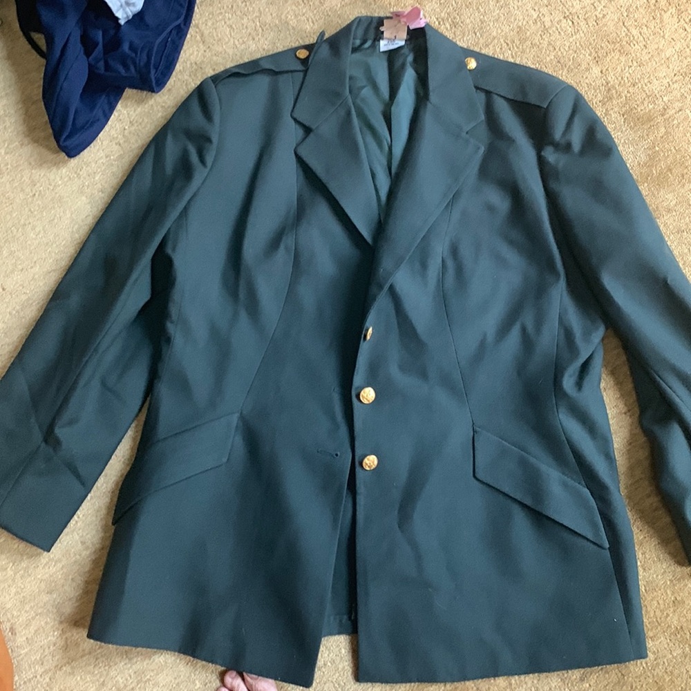 Womens military jacket it says size 26 R